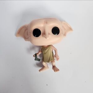 Funko Pop Figure with Cream and Black Features